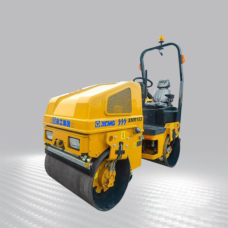 XCMG official 1.5 ton mini double drum light road roller XMR153 for sale